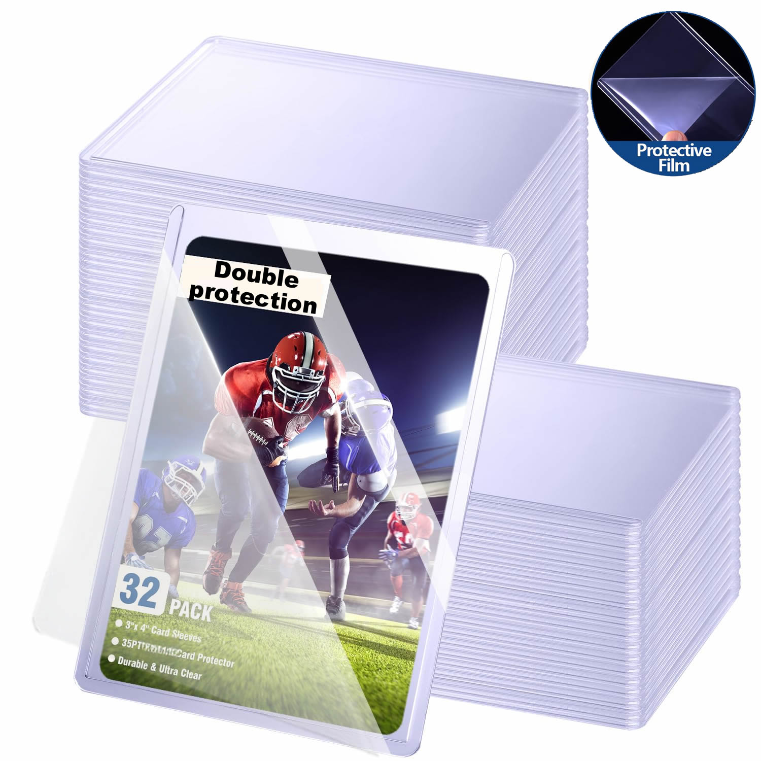 25-100pcs Covered With Protect - Card Penny Sleeve avis et prix