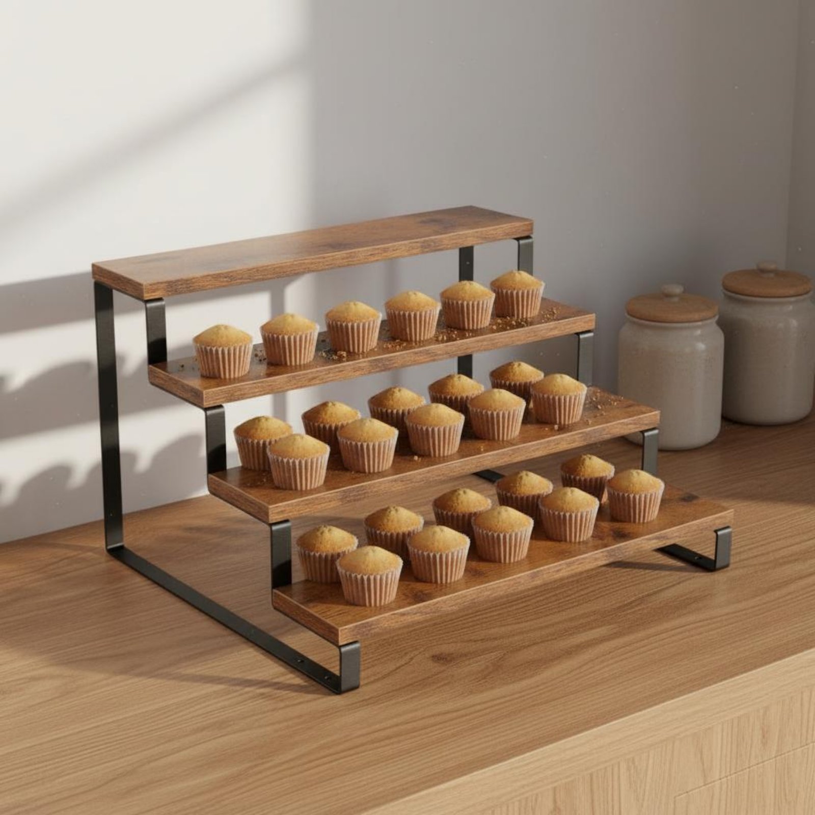 4 Tier Display Riser Space Sav - Display Risers Set avis et prix