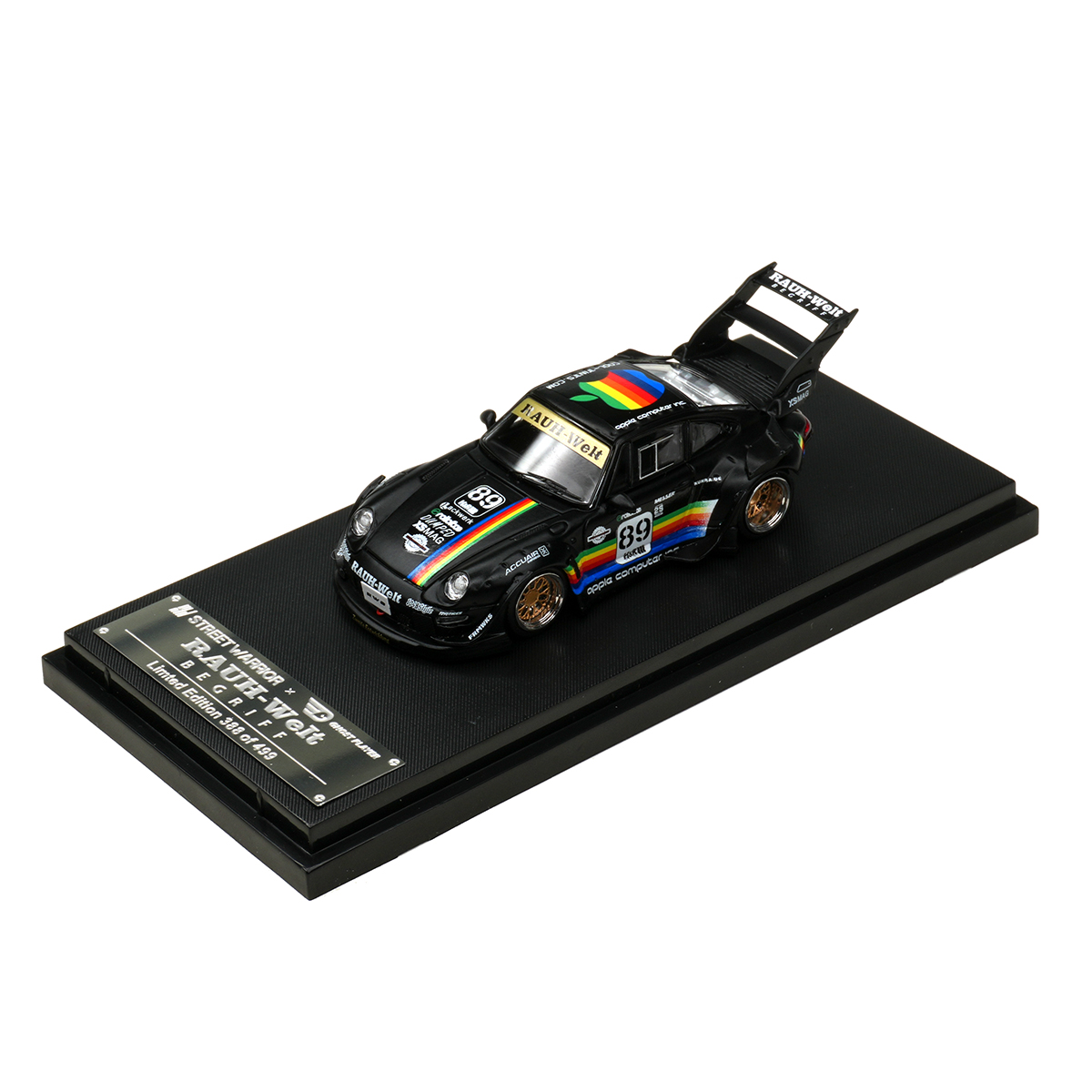 SW In Stock 1:64 RWB 993 Black - Die Cast Car 1 64 avis et prix