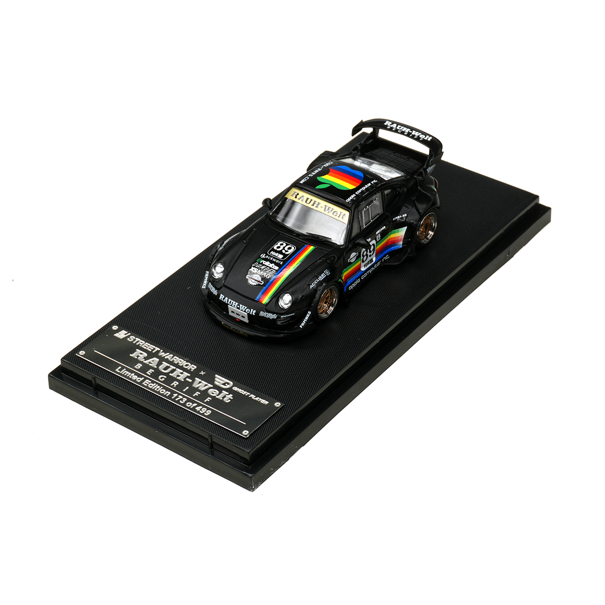SW In Stock 1:64 RWB 993 Black - Die Cast Car 1 64 avis et prix