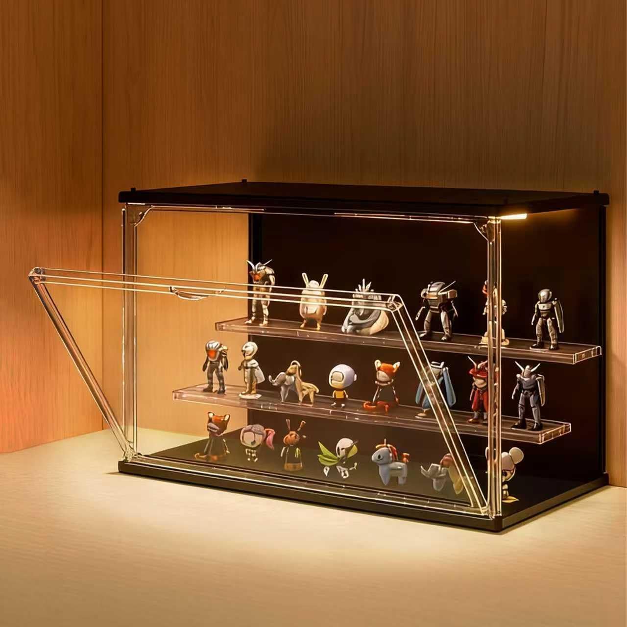3-Tier Stackable LED Display C - Display Case Acrylic avis et prix