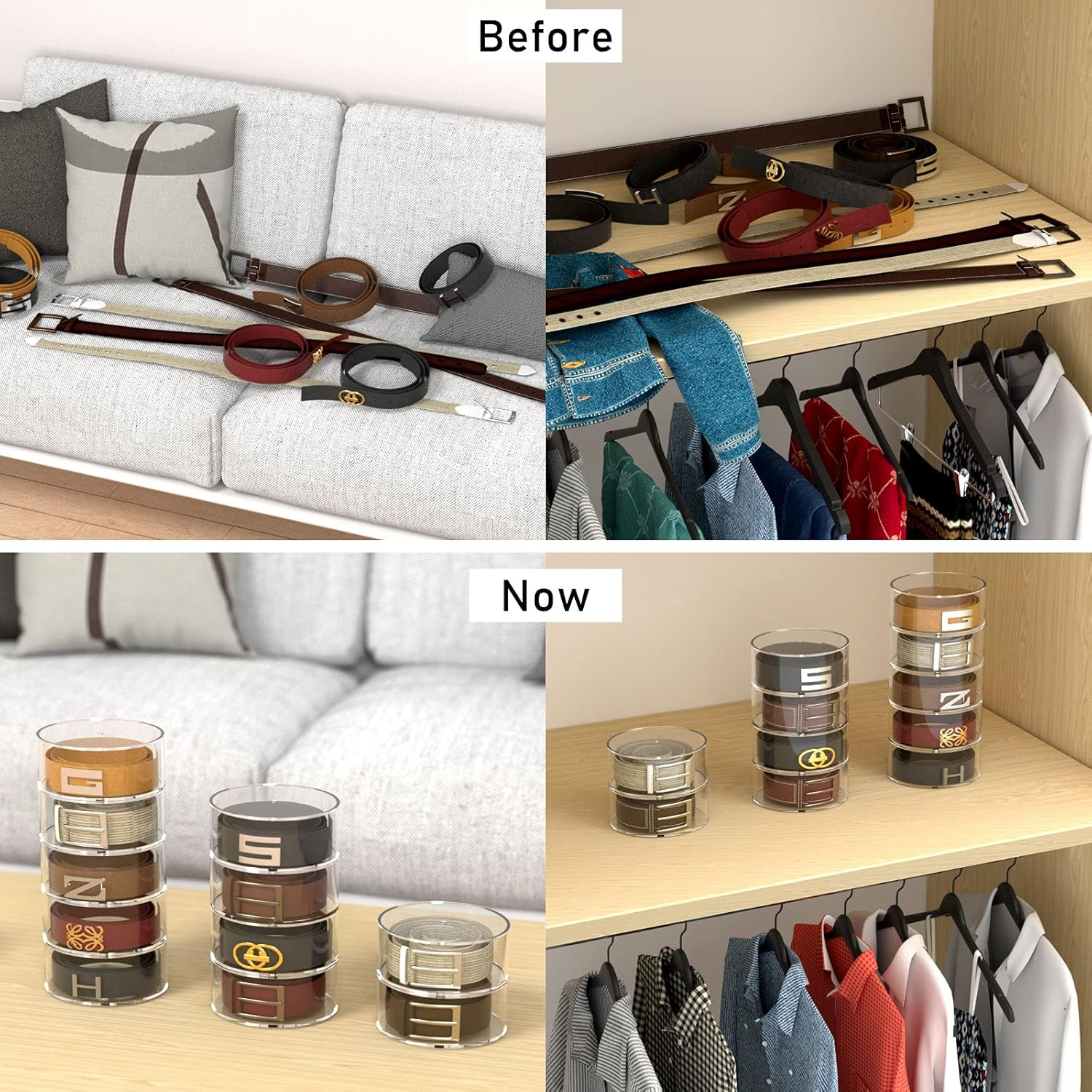 Belt Organizer, Acrylic Displa - Display Case Acrylic avis et prix