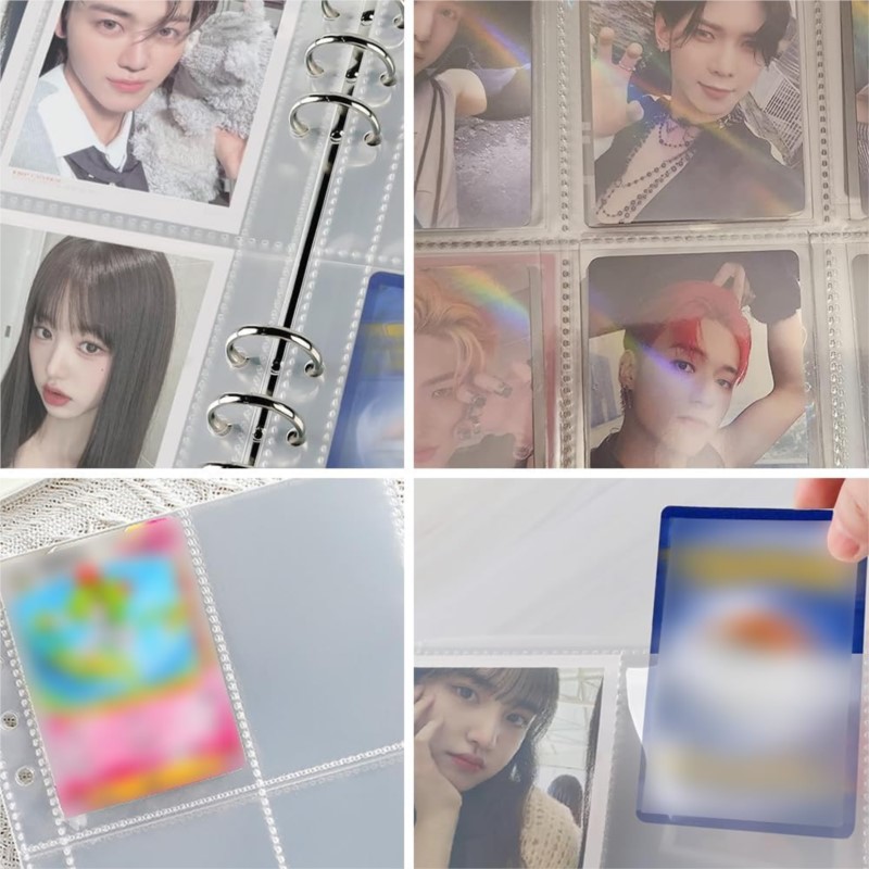 4 Pockets Photo Card Holder Bi - Trading Card Binder avis et prix